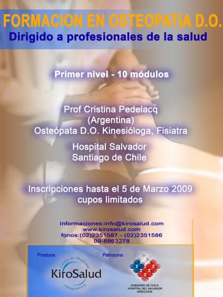 1° año Formacion Osteo